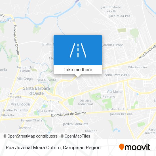 Rua Juvenal Meira Cotrim map
