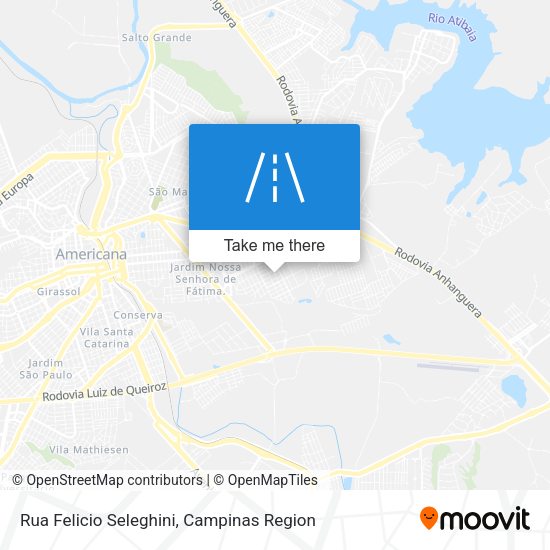 Rua Felicio Seleghini map