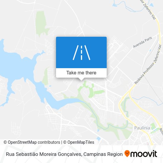 Rua Sebastião Moreira Gonçalves map