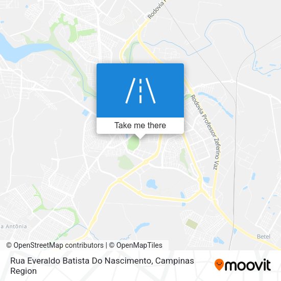 Rua Everaldo Batista Do Nascimento map