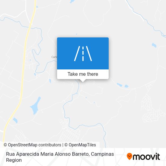 Rua Aparecida Maria Alonso Barreto map