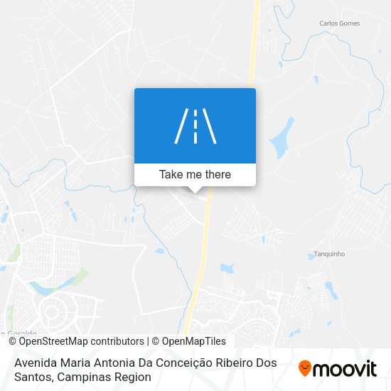 Avenida Maria Antonia Da Conceição Ribeiro Dos Santos map