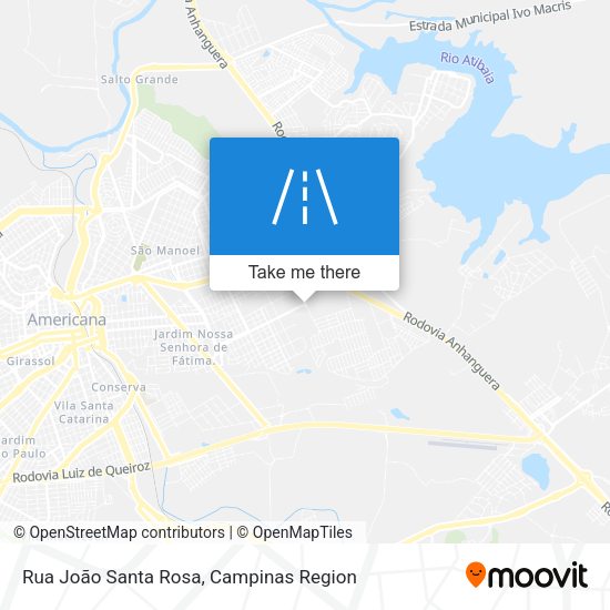 Rua João Santa Rosa map