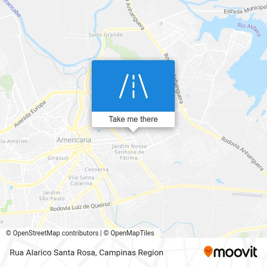 Rua Alarico Santa Rosa map