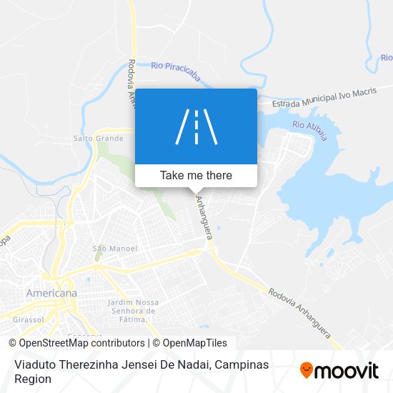 Viaduto Therezinha Jensei De Nadai map