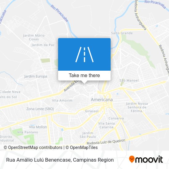 Rua Amálio Lulú Benencase map