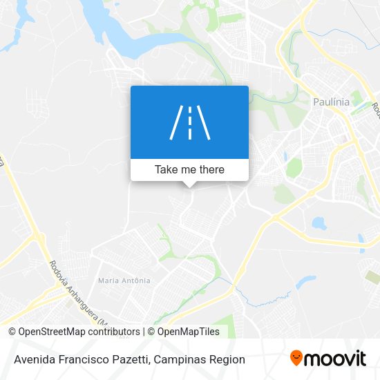 Avenida Francisco Pazetti map