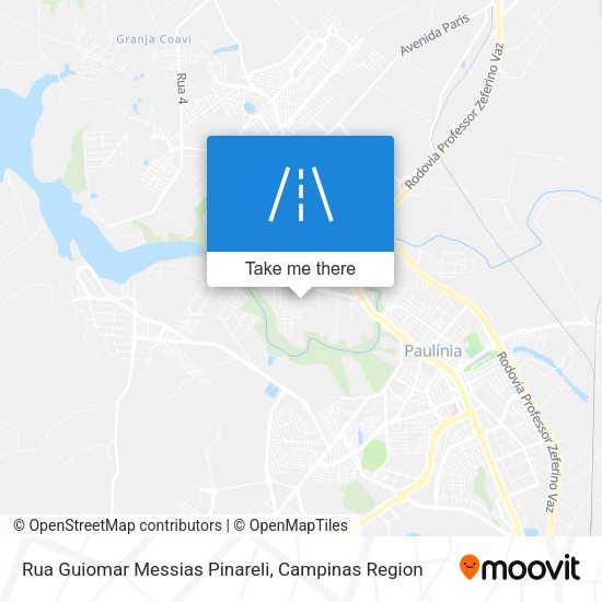 Rua Guiomar Messias Pinareli map