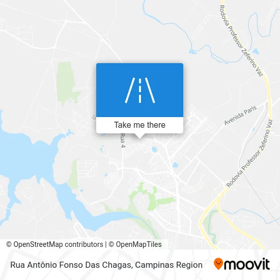 Rua Antônio Fonso Das Chagas map