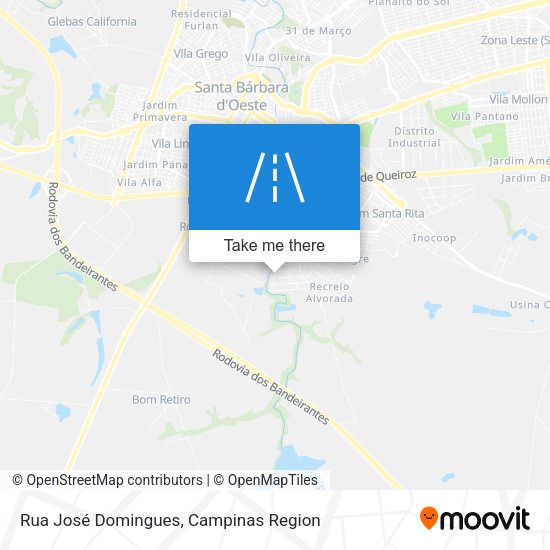 Rua José Domingues map