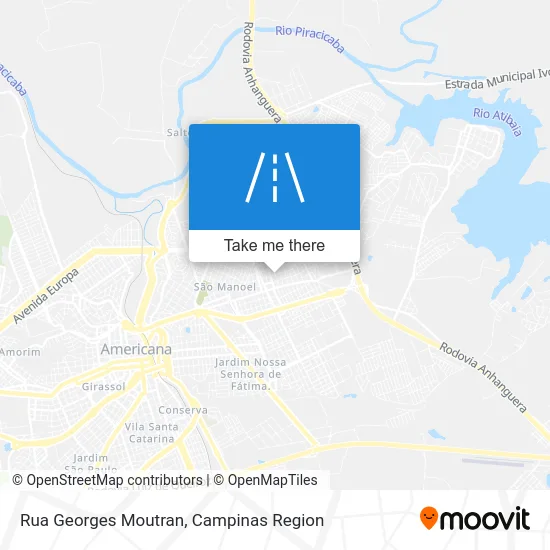 Rua Georges Moutran map