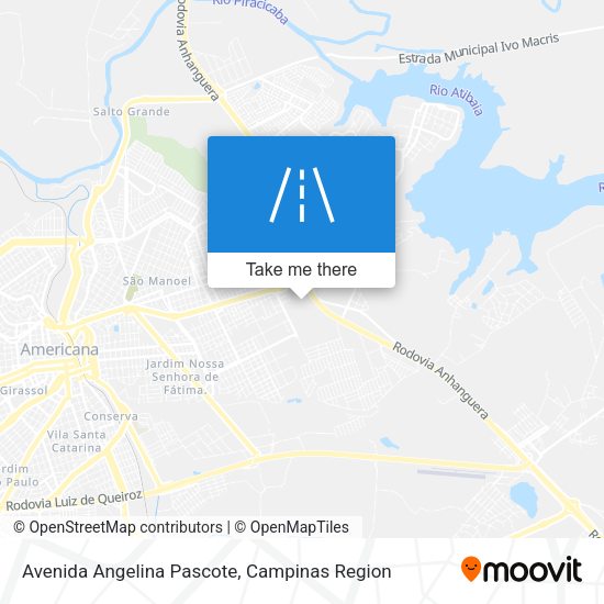 Avenida Angelina Pascote map