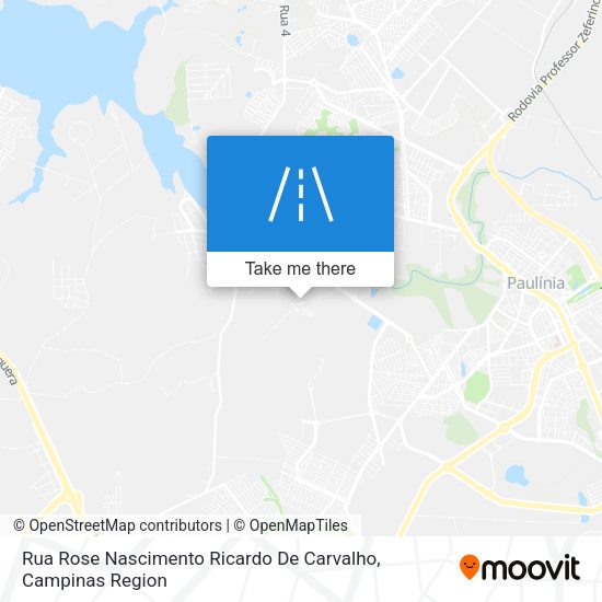 Rua Rose Nascimento Ricardo De Carvalho map