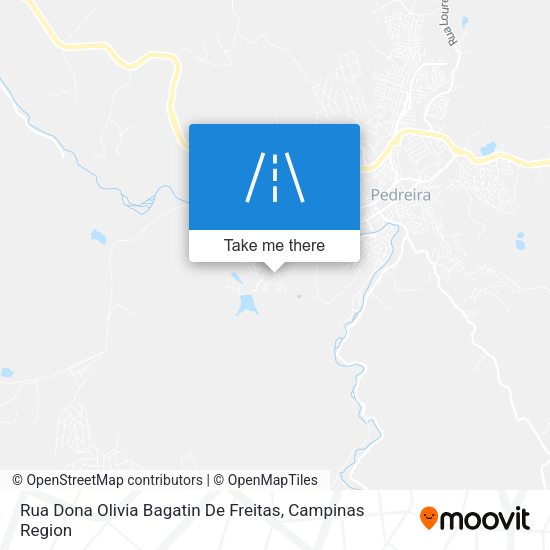 Rua Dona Olivia Bagatin De Freitas map