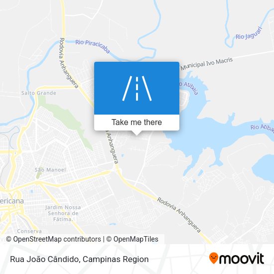 Rua João Cândido map