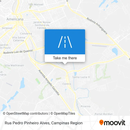 Rua Pedro Pinheiro Alves map