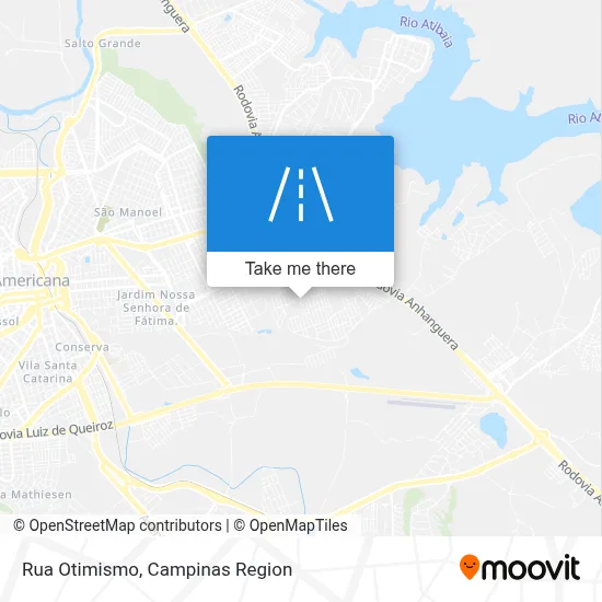 Rua Otimismo map