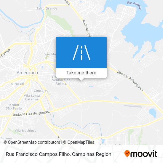 Rua Francisco Campos Filho map