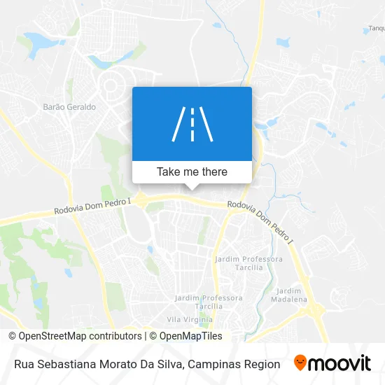 Rua Sebastiana Morato Da Silva map