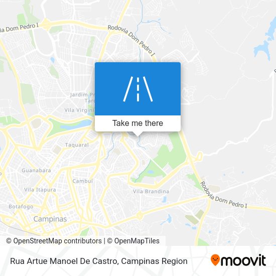 Rua Artue Manoel De Castro map