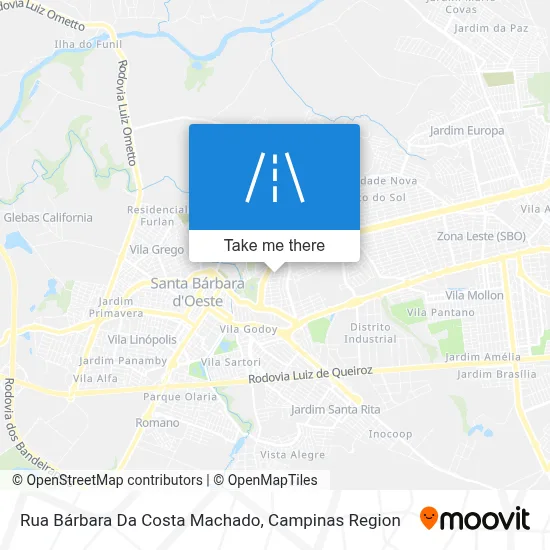 Rua Bárbara Da Costa Machado map