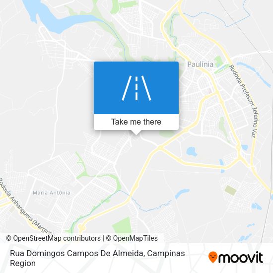 Rua Domingos Campos De Almeida map