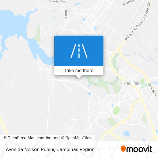 Avenida Nelson Rubini map