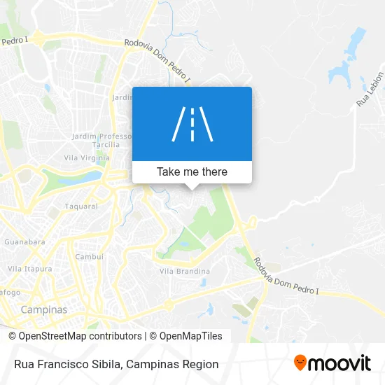 Rua Francisco Sibila map