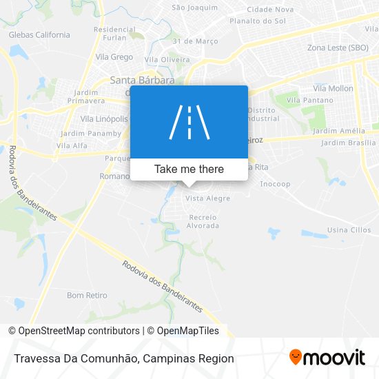 Travessa Da Comunhão map