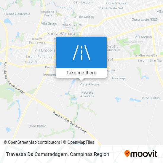 Travessa Da Camaradagem map