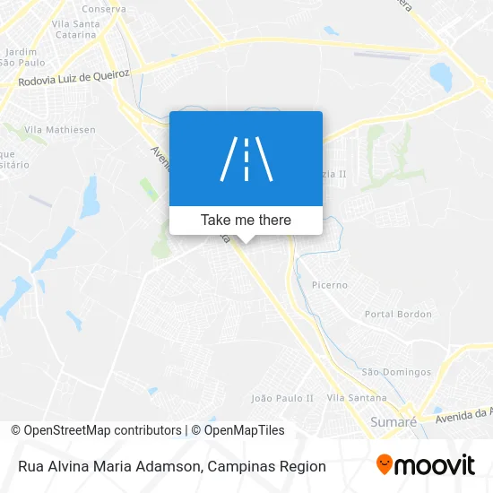 Rua Alvina Maria Adamson map
