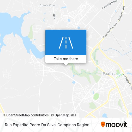 Rua Expedito Pedro Da Silva map