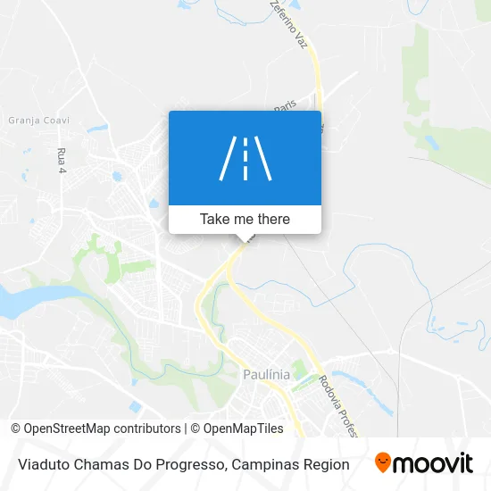 Viaduto Chamas Do Progresso map