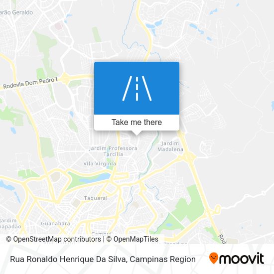Rua Ronaldo Henrique Da Silva map