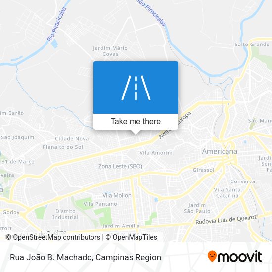 Rua João B. Machado map