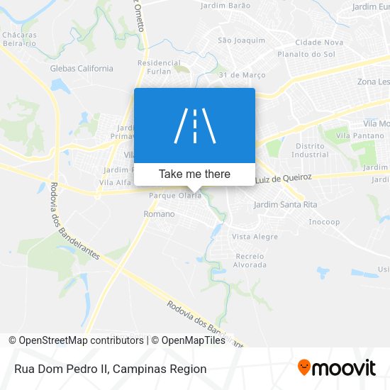 Rua Dom Pedro II map