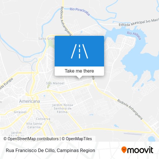 Rua Francisco De Cillo map