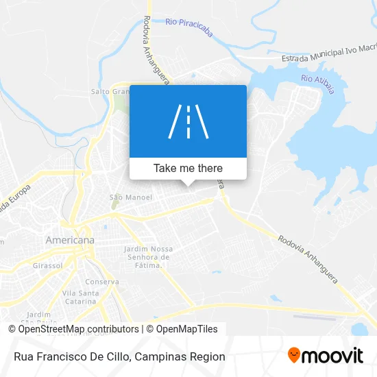 Rua Francisco De Cillo map