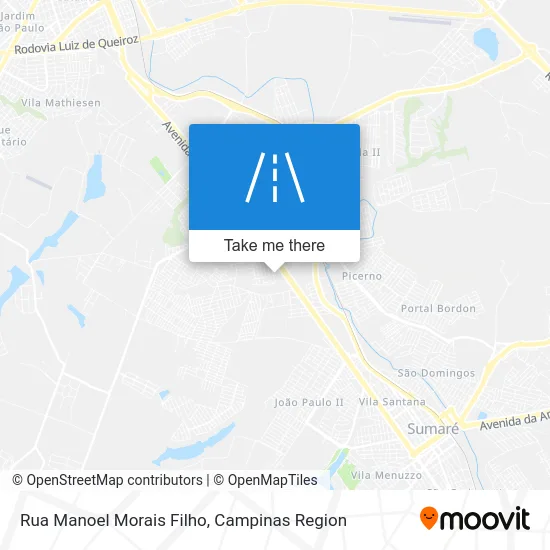 Rua Manoel Morais Filho map