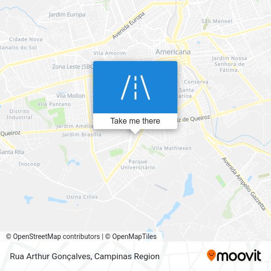Rua Arthur Gonçalves map
