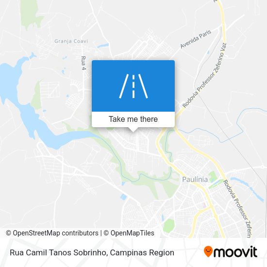 Rua Camil Tanos Sobrinho map