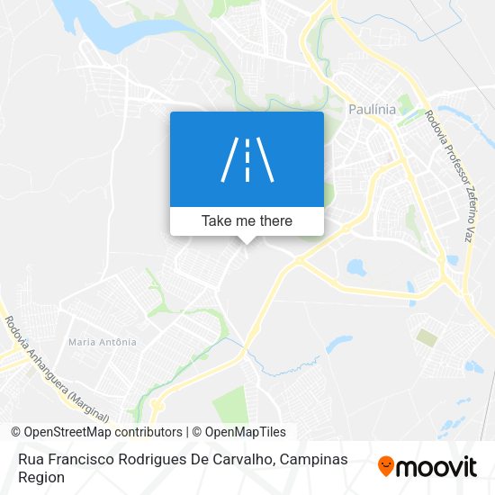Rua Francisco Rodrigues De Carvalho map