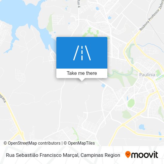 Rua Sebastião Francisco Marçal map