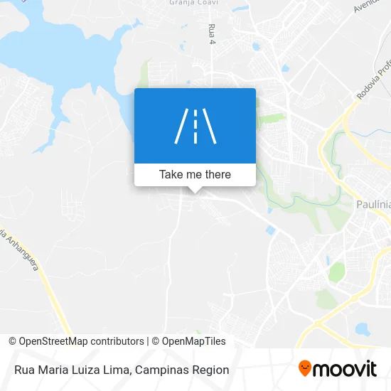 Rua Maria Luiza Lima map