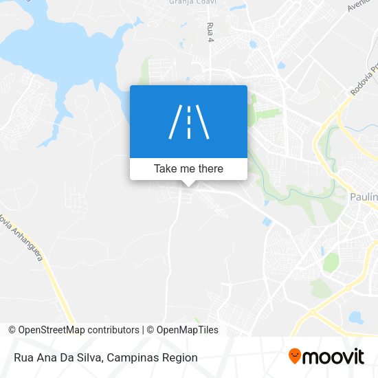 Rua Ana Da Silva map