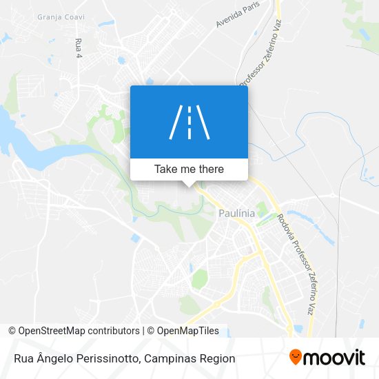 Rua Ângelo Perissinotto map