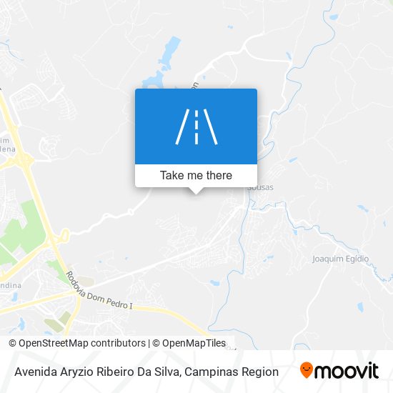 Avenida Aryzio Ribeiro Da Silva map