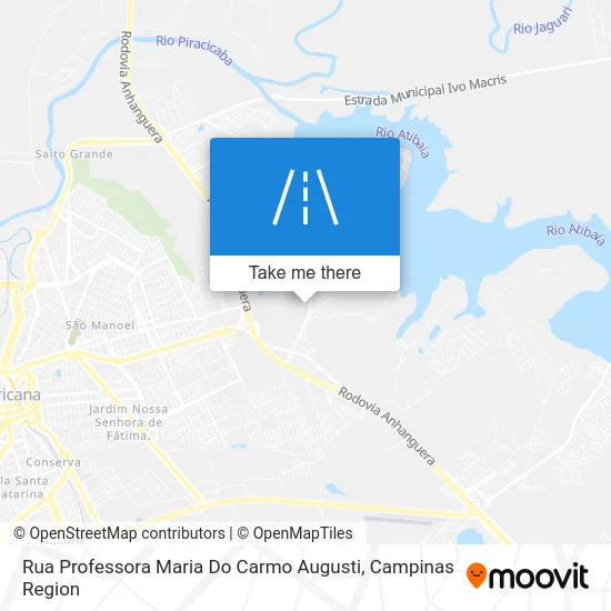 Rua Professora Maria Do Carmo Augusti map