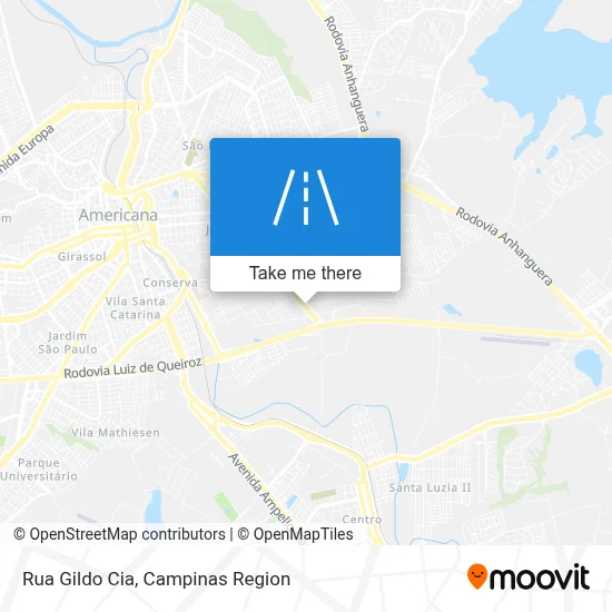 Rua Gildo Cia map
