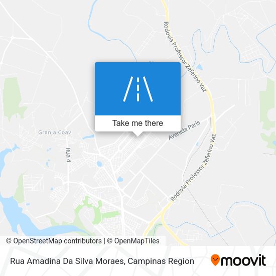 Rua Amadina Da Silva Moraes map